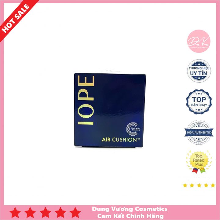 Phấn Nước IOPE AIR CUSHION INTENSE COVER SPF50+++Tone 21