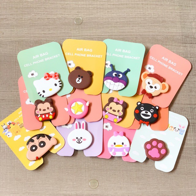 Iring Silicon Hình Thú Siêu Yêu Làm Giá Đỡ Cho Điện Thoại - Hưng Long PC