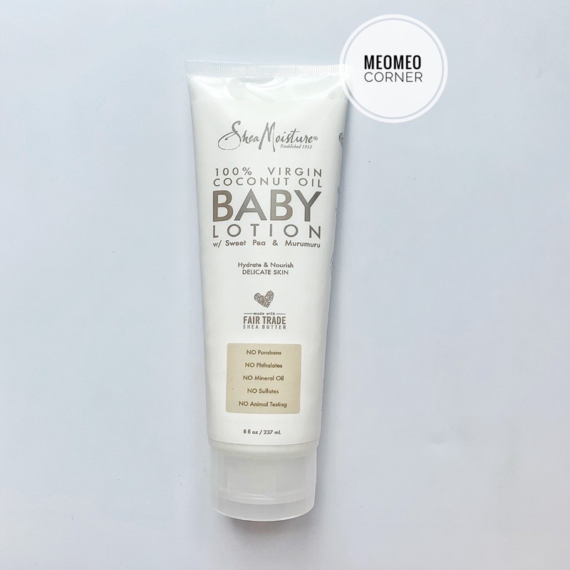  Kem dưỡng ẩm cho bé Shea Moisture Baby 237ml Mỹ