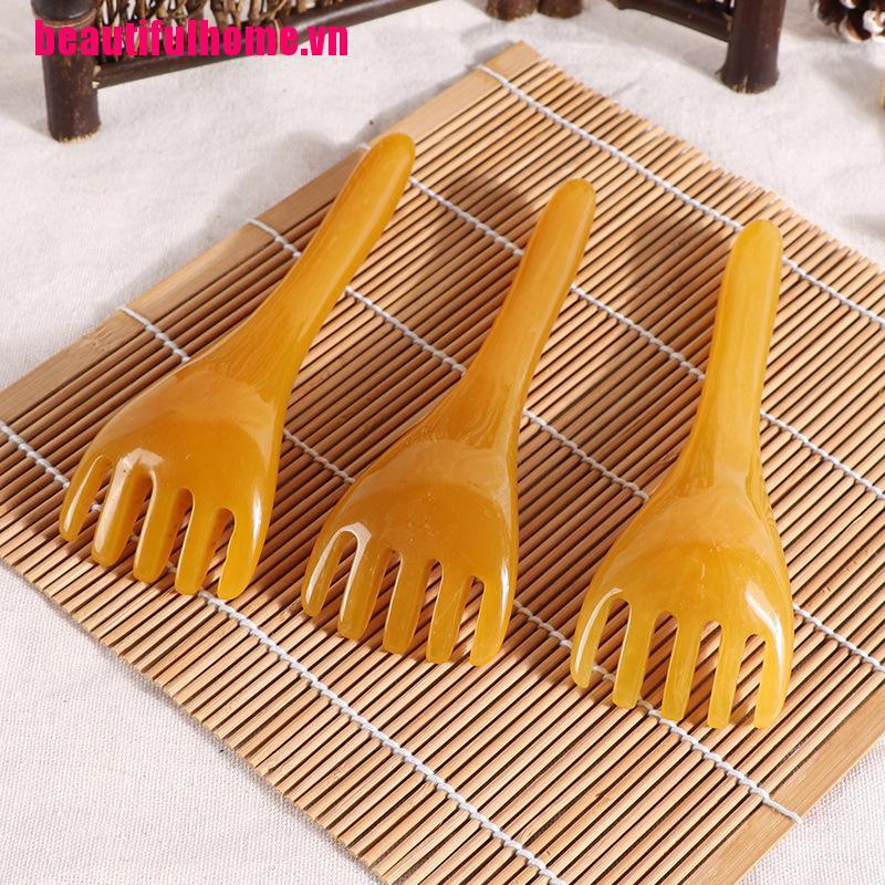 [Hàng mới về] Lược mát xa gua sha chuyên dụng dành cho đầu vai ngực và lưng