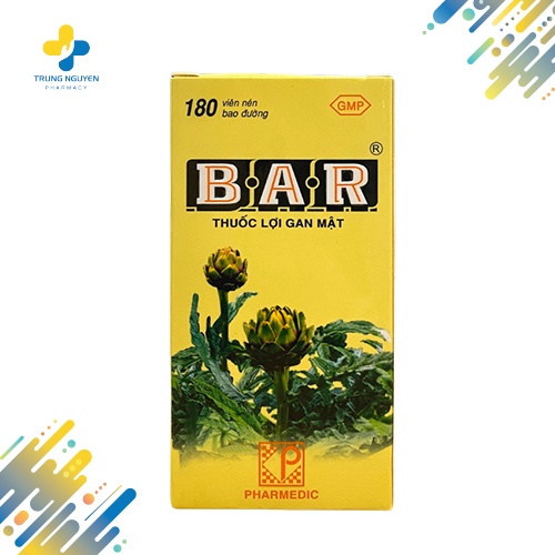Viên uống BAR lợi về gan mật