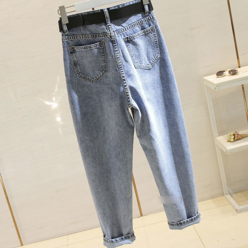Quần Jeans Lưng Cao Thời Trang Cho Nữ 200kg | BigBuy360 - bigbuy360.vn