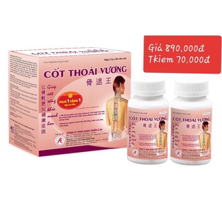 Cốt thoái vương hộp 180 viên tặng 1 hộp 30 viên