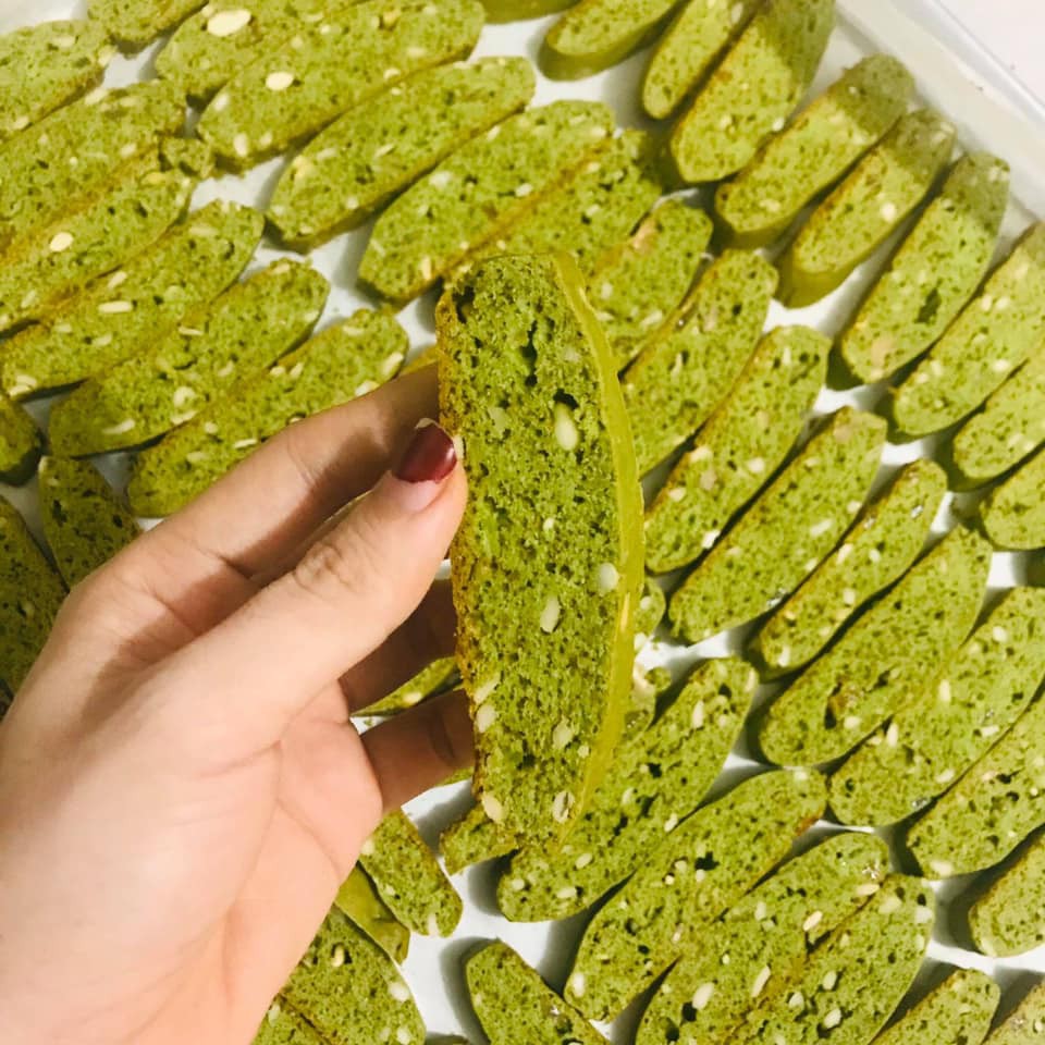 Bánh ăn kiêng Biscotti Nguyên Cám Không Đường