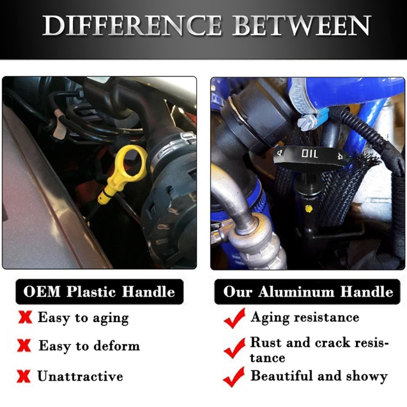 Tay Cầm Kéo Chất Liệu Nhôm Thay Thế Cho Ford-Mustang GT GT500 99-11 JR-ODP02