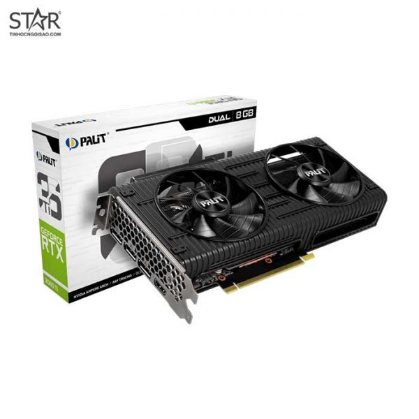 VGA Palit RTX 3060Ti 8G GDDR6 Dual V2