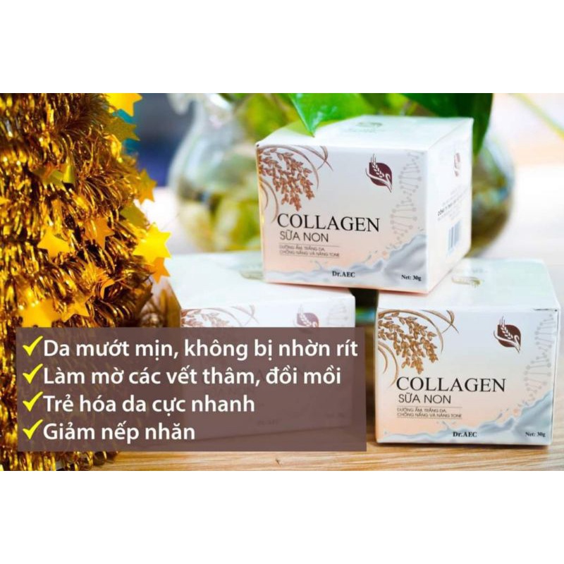 Kem collagen sữa non Femmiu sạch thâm,nám, trắng da - Chính Hãng