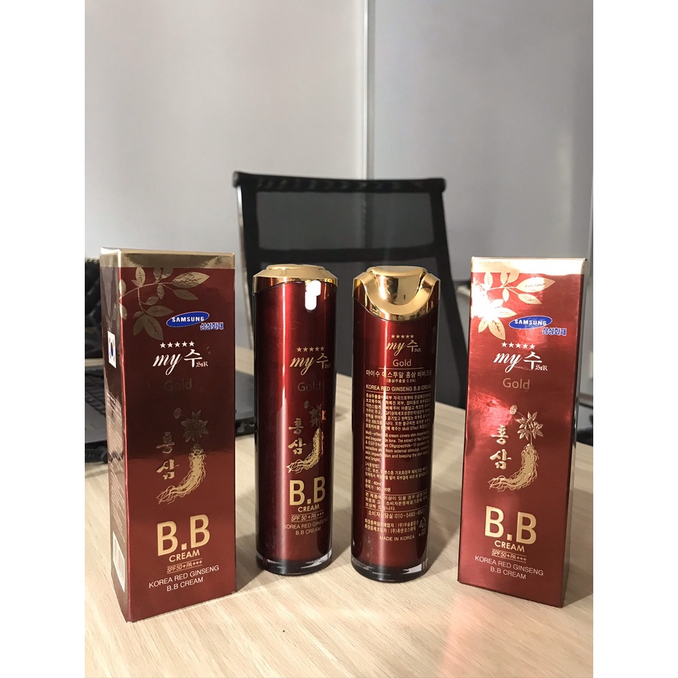Kem nền BB Cream Hồng Sâm Đỏ My Gold SPF50 PA+++ 40Ml Hàn Quốc | BigBuy360 - bigbuy360.vn