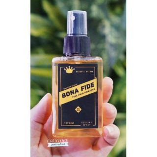 Xịt dưỡng tạo kiểu tóc cao cấp BONA FIDE Texture Spray Mini 105ml