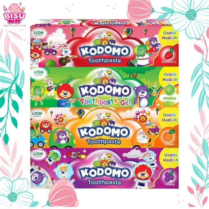 Kem đánh răng trẻ em Kodomo 45g