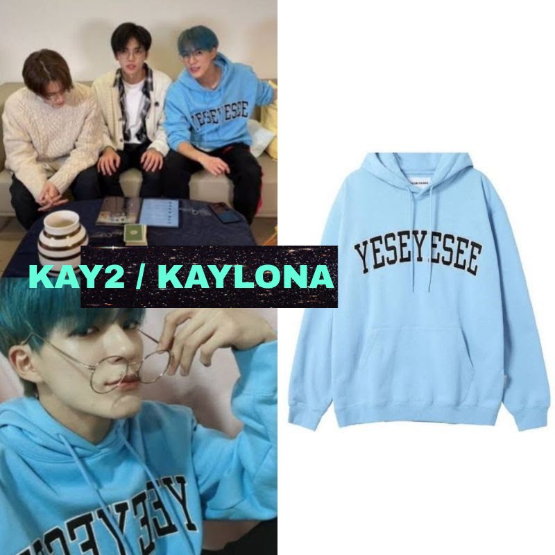 (Pay In Place) Áo thun màu đỏ In chữ HOODIE SWEATER KPOP KOREA YESEYESEE NCT DOYOUNG JENO IRENE RED