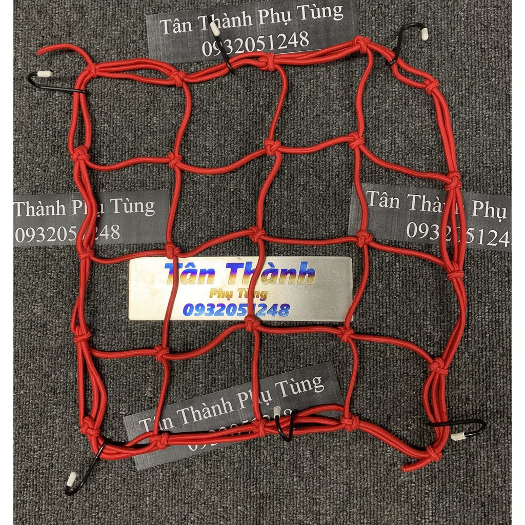 Dây chun, dây thun, dây lưới, rổ lưới xe máy đủ màu