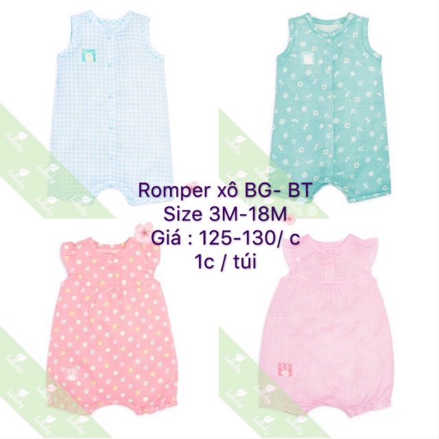 Body xô lullaby sz 3-18M