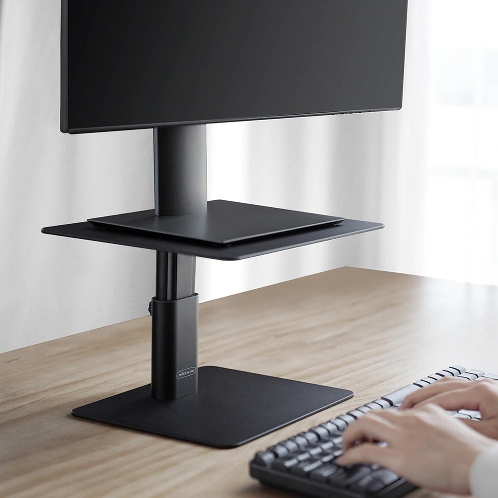 Giá Đỡ Màn Hình Điều Chỉnh Nillkin HighDesk N6 Đặt Tất Cả Các Loại Màn Hình Tải Trọng 15kg