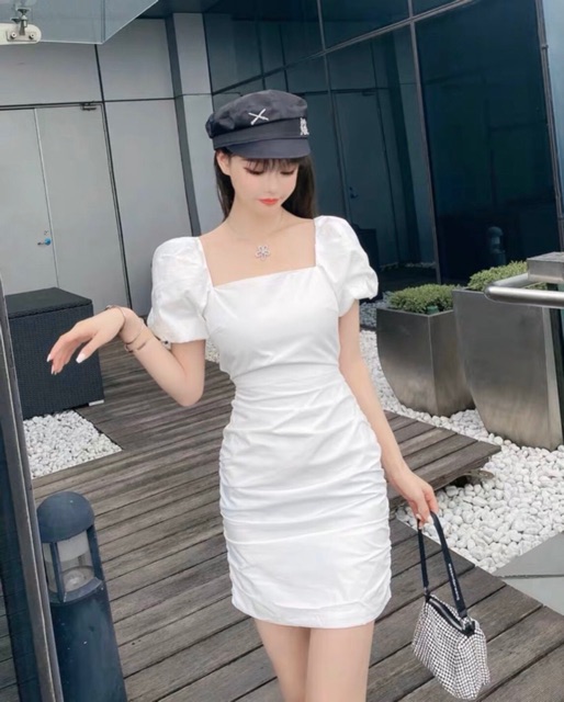 [Mã SKAMSALEP6 giảm 10% tối đa 100K đơn 150K] ĐẦM ĐEN NHÚN BODY DÂY CHÉO LƯNG | BigBuy360 - bigbuy360.vn