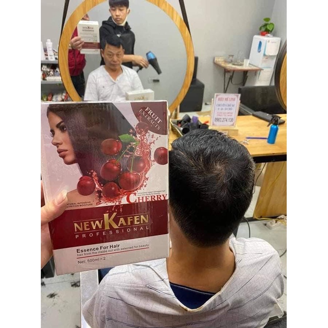 Nhuộm đen và nâu đen không dính da đầu NEW KAFEN