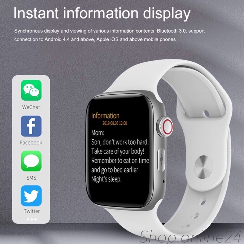 Đồng Hồ Thông Minh C500 Plus Lắp sim Nghe gọi Thay dây thoải mái Tiếng Việt 42mm | BigBuy360 - bigbuy360.vn