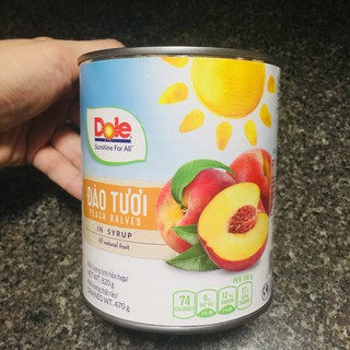 Đào ngâm Hi Lạp hiệu Dole 820g