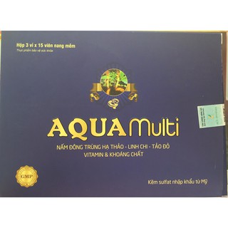Vitamin và khoáng chất AQUA MULTI giúp tăng cường sức khỏe