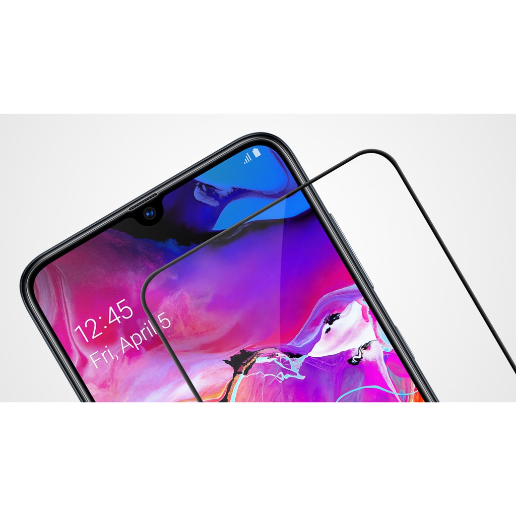 Cường lực full màn Samsung Galaxy A70 - hiệu Nillkin CP+ Pro bảo vệ màn hình tối đa_chống bám vân tay_cảm ứng mượt mà