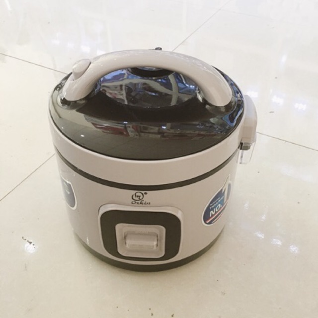 Nồi cơm điện 1.8l Orkin Thái Lan chính hãng lòng nồi hình chum men mịn bền lâu | BigBuy360 - bigbuy360.vn