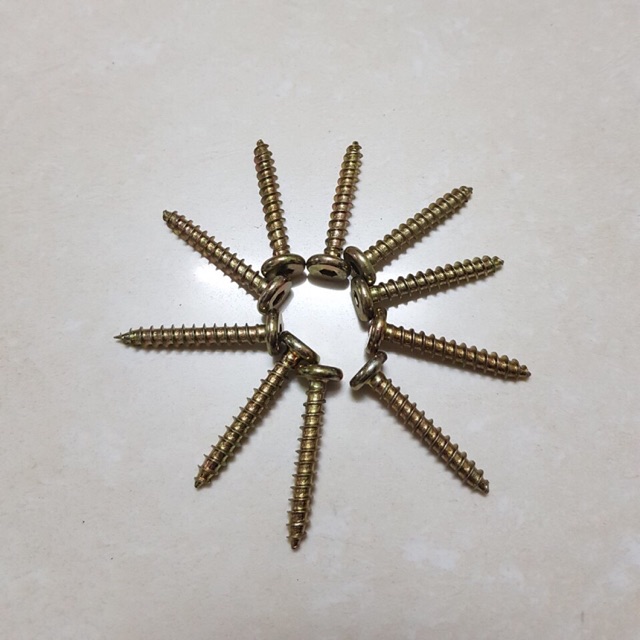 10 con vít gỗ lục giác chìm 6 ×40mm