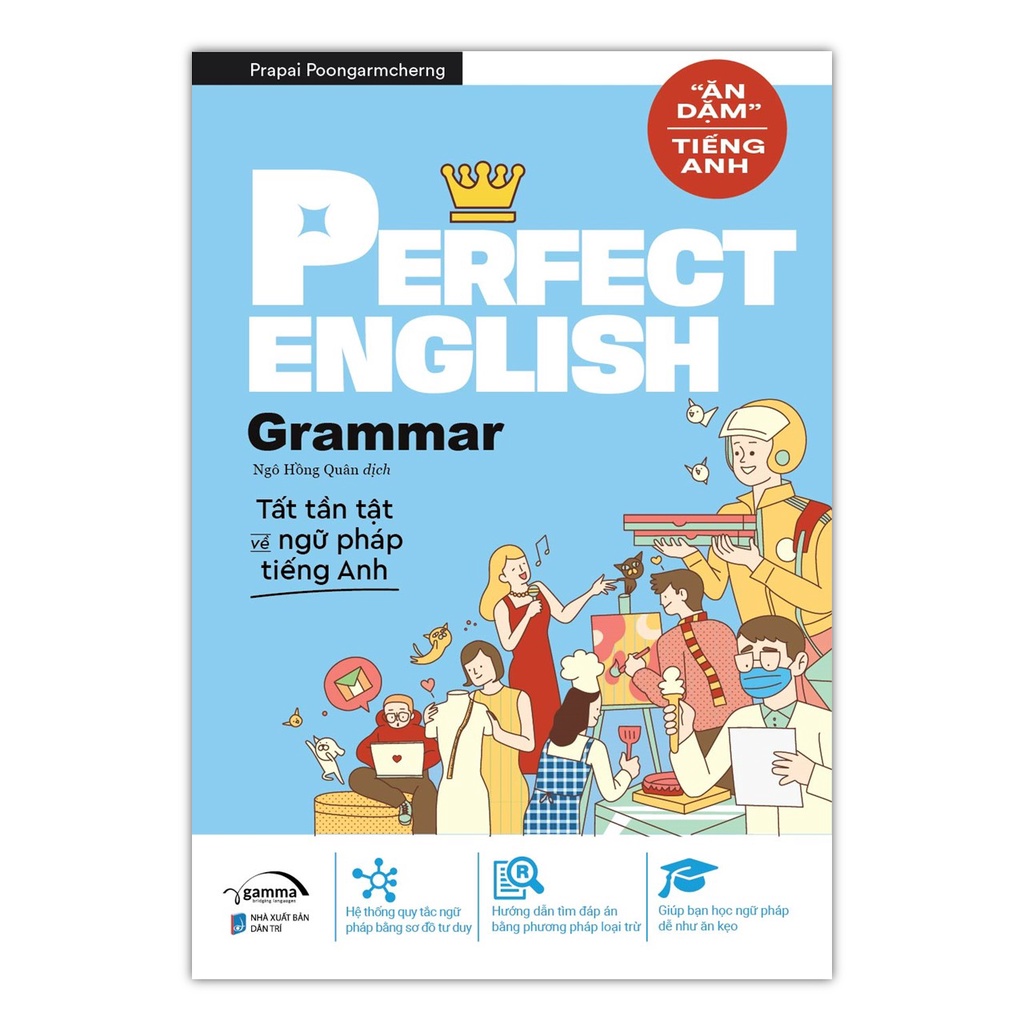 Sách - Combo 3 Cuốn Perfect English: Perfect English Conversation + Perfect English Grammar + Perfect English Vocabulary