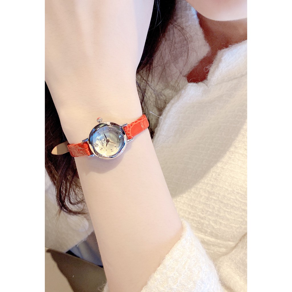 Đồng hồ nữ JA-482 Julius Hàn Quốc dây da mặt tròn (nhiều màu) | BigBuy360 - bigbuy360.vn