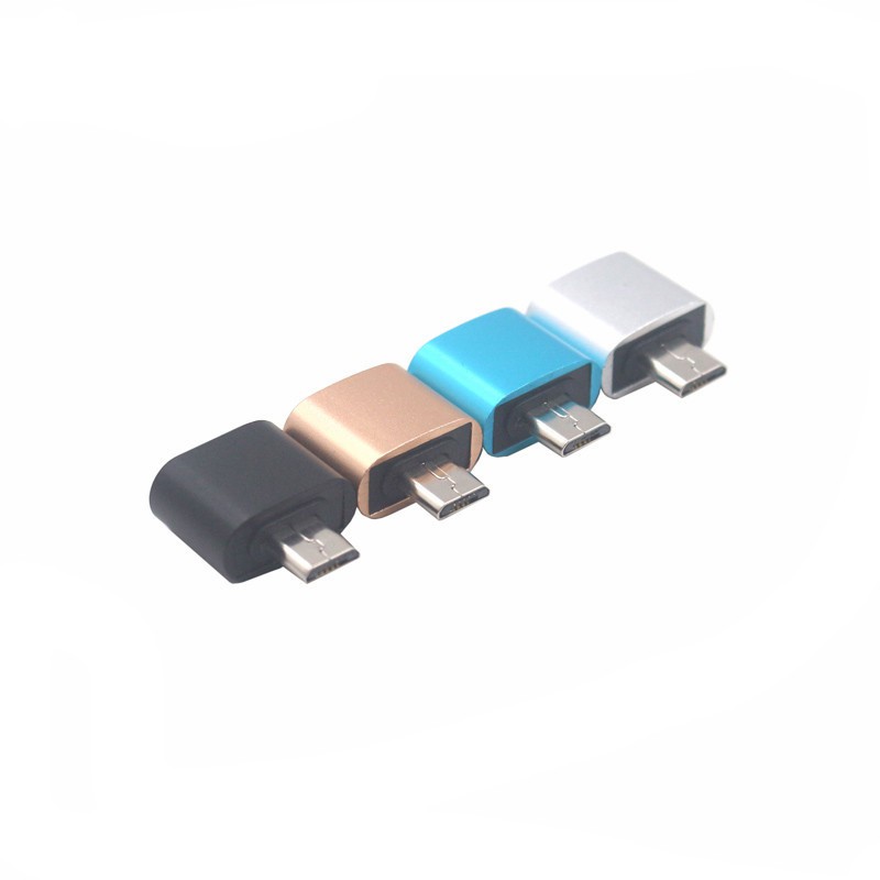 Đầu chuyển đổi USB sang micro USB vỏ kim loại