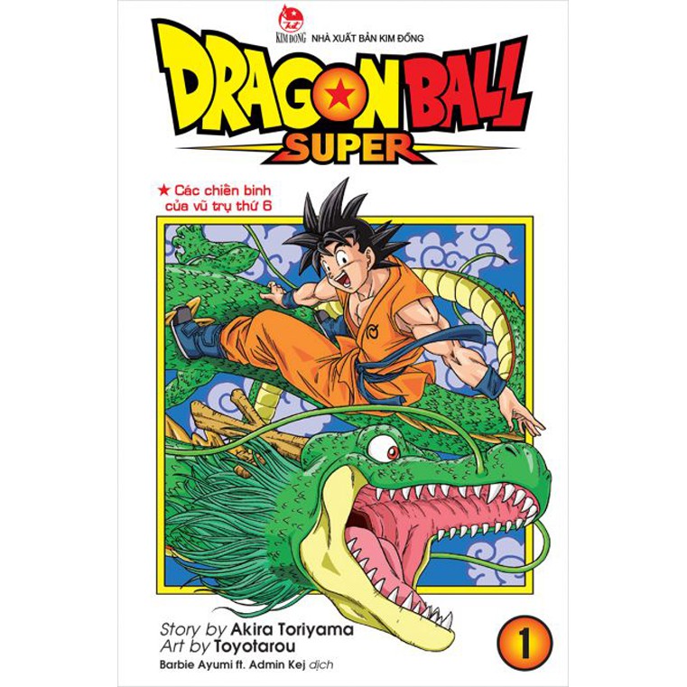 Truyện lẻ - Dragon Ball Super - (Tập 1 ,2,3,4,5,6,7,8) - Nxb Kim Đồng