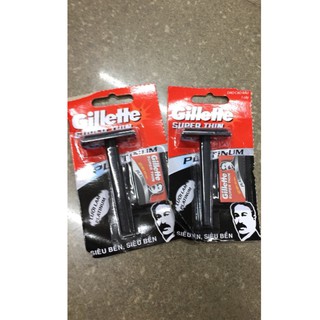 Dao cạo râu Gillette + lưỡi lam [ SỈ+ LẺ]