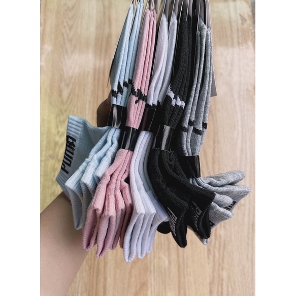 Vớ cổ ngắn puma Thể thao , Tất / Vớ Cổ thấp Loại đẹp đi giày siêu êm
