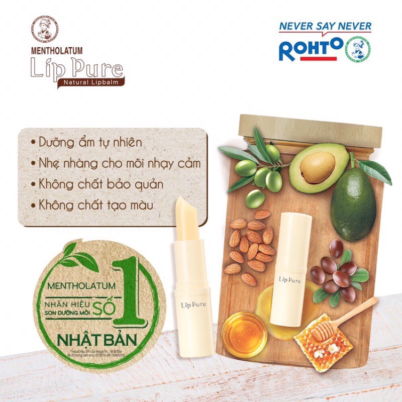 Son dưỡng không màu Lip Pure