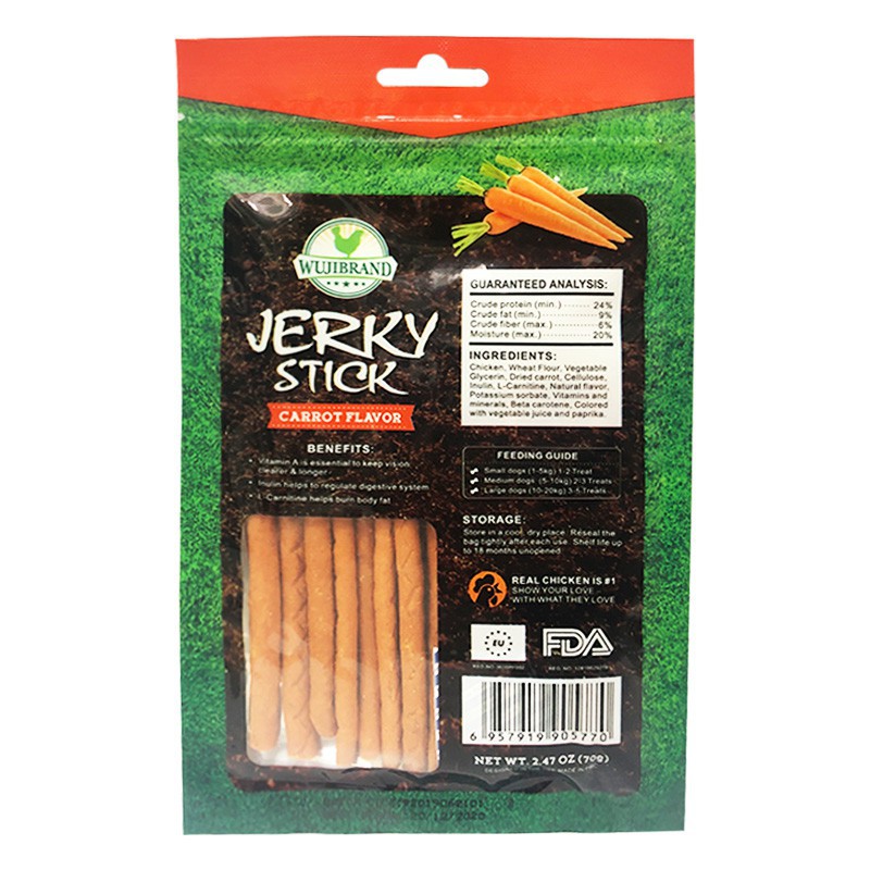 Bánh thưởng cho chó Jerky 70gr nhiều vị