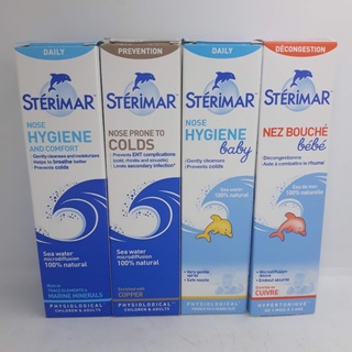 Xịt mũi muối biển sterimar pháp dành cho bé từ 6 tháng đến người lớn
