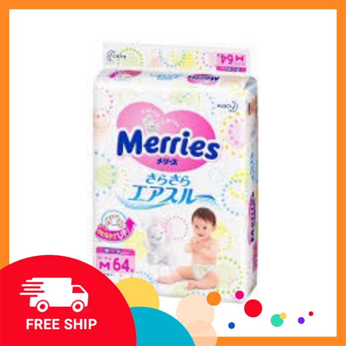 Tã Quần/dán Merries nội địa các size: S82/M64/M58/ L54/ L44/XL38