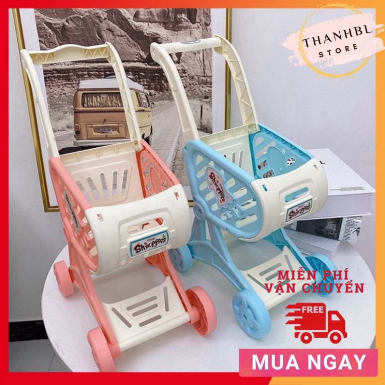 Đồ chơi xe đẩy siêu thị , đi chợ cho bé TN425 - ThanhBL Store