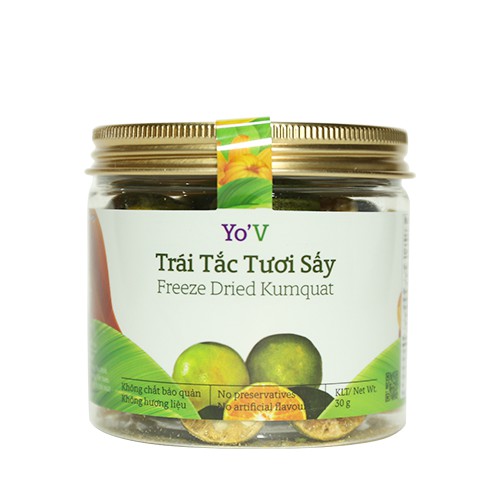 Trái Tắc Tươi Sấy VINAMIT YoV 30g