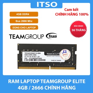 RAM Laptop Team Group Elite 4GB DDR4 Bus 2666 chính hãng - Bảo hành 36 thumbnail