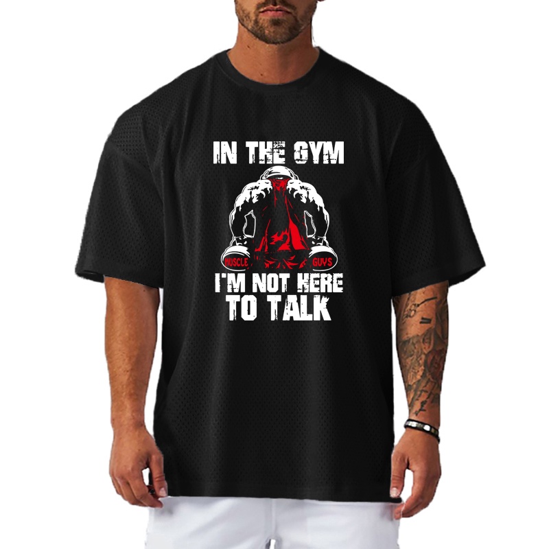 Áo Thun Thể Thao Tay Ngắn Phối Lưới Khô Thoáng Nhanh Thời Trang Cho Nam