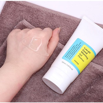 Sữa rửa mặt giúp giảm mụn COSRX Low PH Good Morning Gel Cleanser 150ml Dạng Gel mịn da, sạch sâu - HONGS BEAUTY