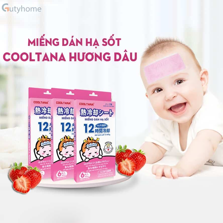 ✔️️️(Chính Hãng) Miếng dán hạ sốt Fever Kids Hộp 6 miếng