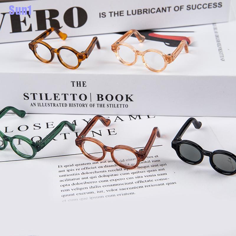 Kính Mát mini 4.5Cm Dễ Thương Cho Búp Bê 1 / 6 1 / 8