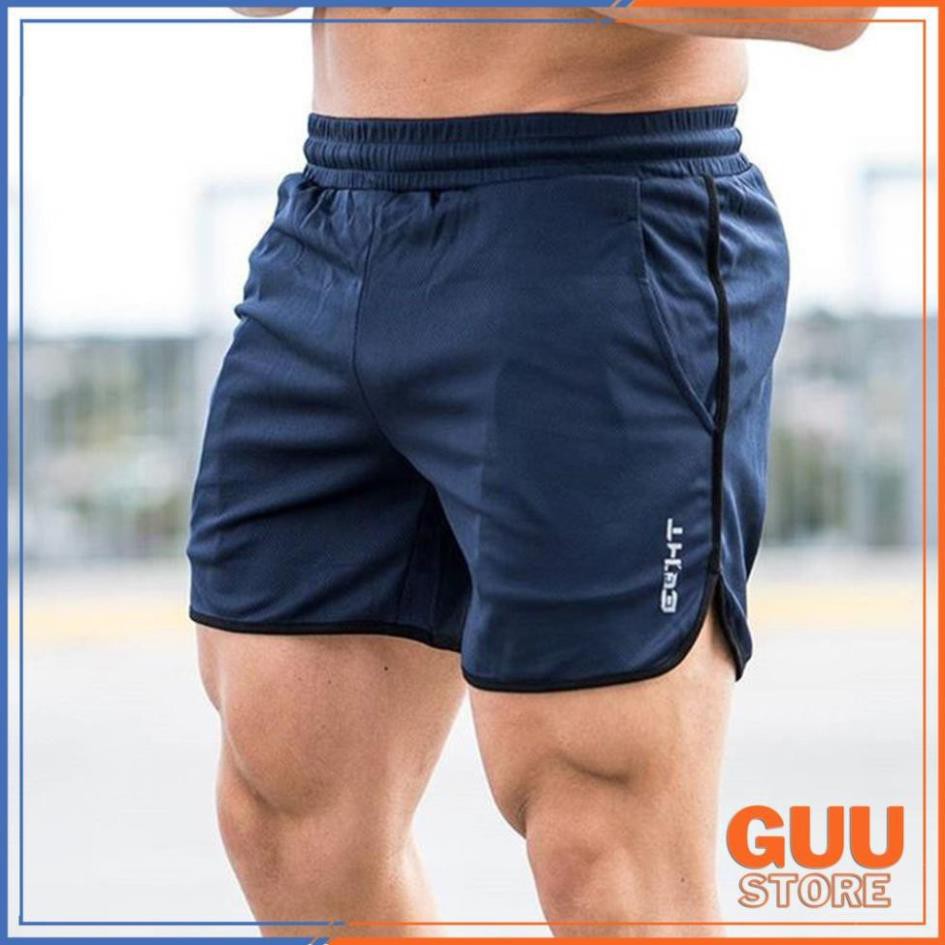 Quần tập gym nam 𝗛𝗔̀𝗡𝗚 𝗩𝗡𝗫𝗞 Short nam thể thao ECHT vải co giãn, thấm hút mồ hôi tốt xịn  ྇