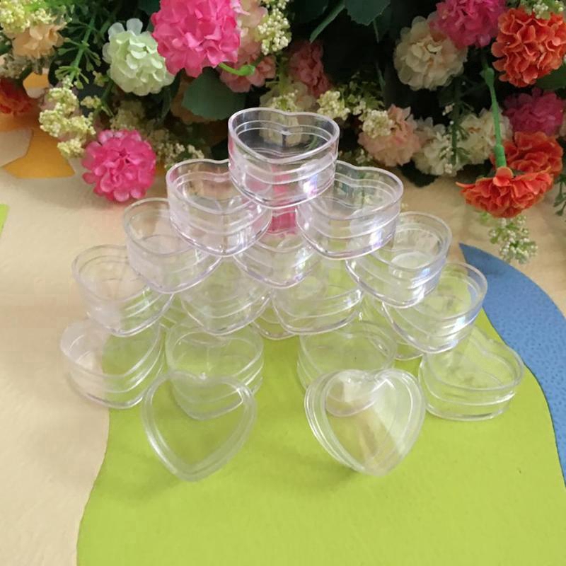 Hộp Rỗng Đựng Mỹ Phẩm Hình Trái Tim Dễ Thương Tiện Dụng F1R5 | BigBuy360 - bigbuy360.vn