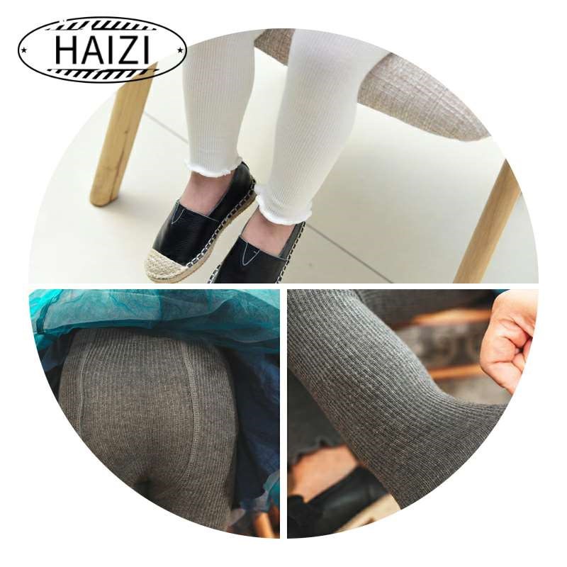 Quần legging thun tăm dễ thương cho bé gái