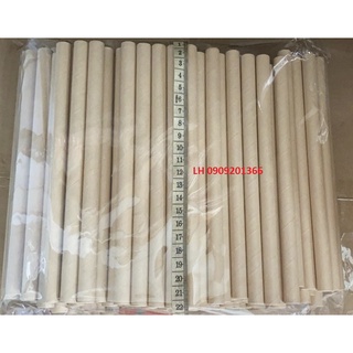 Ống hút giấy trân châu phi 12 dài 21cm