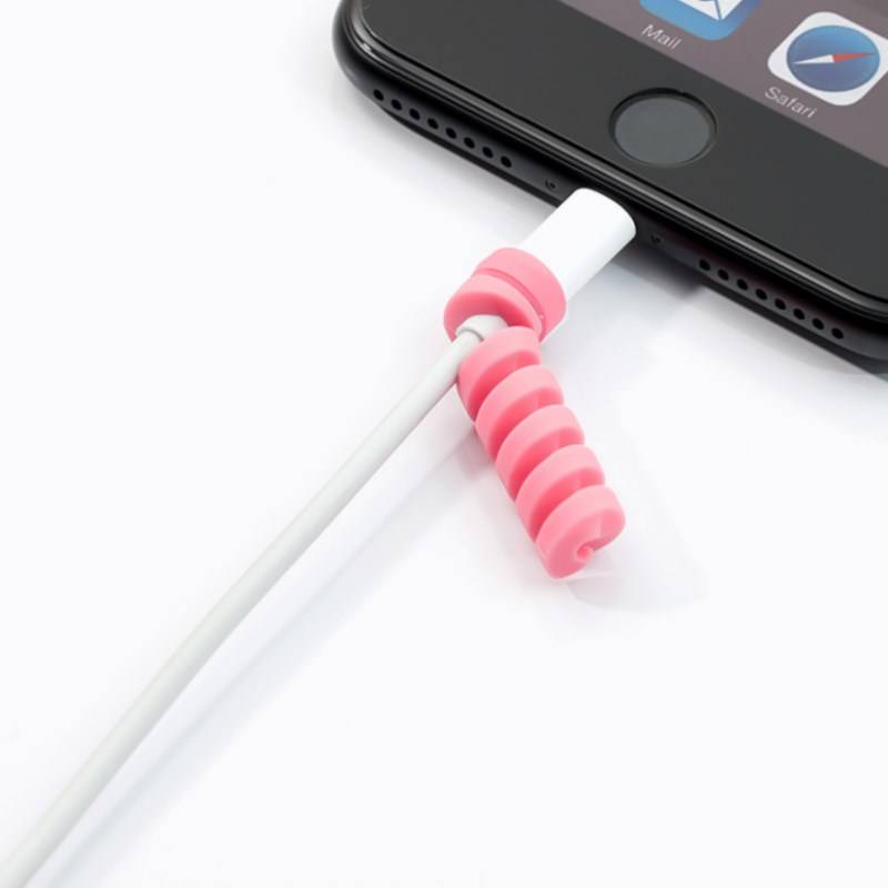 Dây xoắn quấn bảo vệ dây cáp sạc dành cho Iphone Apple Watch