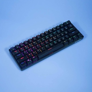 Bàn phím cơ E-DRA EK361W RGB V2 ( Không dây Bluetooth 5.0, LED RGB, Pin 2000 mA, Huano Switch )