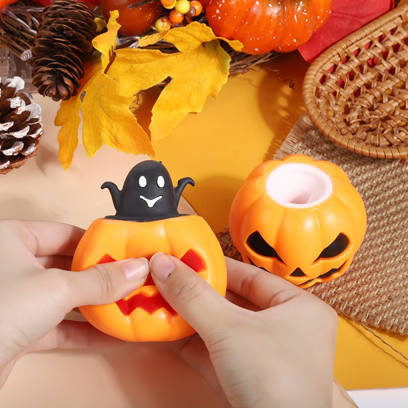 Đồ Chơi Quả Bí Ngô Phát Nhạc Vui Nhộn Cho Halloween